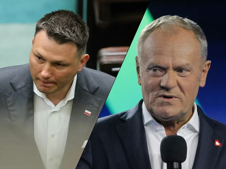 Mentzen punktuje Tuska. "Jak nazwać człowieka, który widzi zagrożenie wojną?"