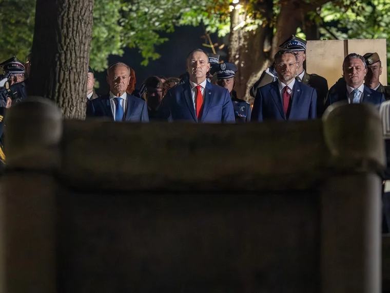 Prezydent i premier w Gdańsku. Uroczystości na Westerplatte