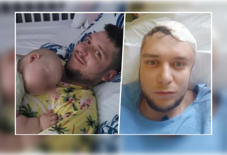 Dramat ojca Ma 33 lata i dwie maleńkie córeczki. Szymon walczy z agresywnym rakiem mózgu