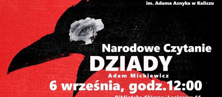 Narodowe Czytanie w MBP im. Adama Asnyka w Kaliszu. Gościem czytelni będzie aktor Zdzisław Wardejn