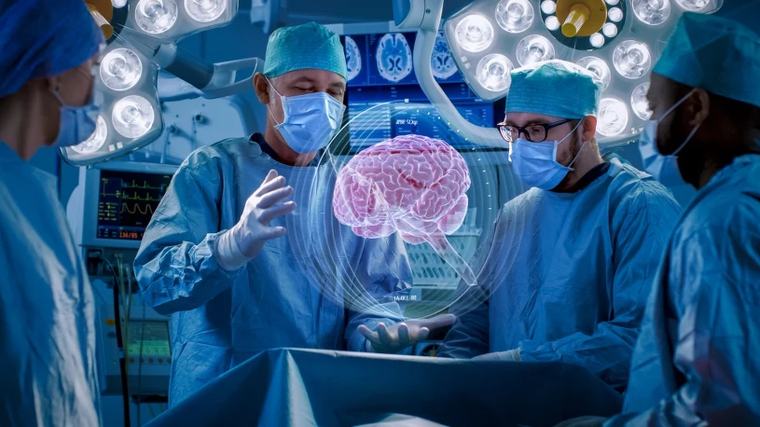 AI po raz pierwszy w czasie rzeczywistym pomagała w operacji mózgu