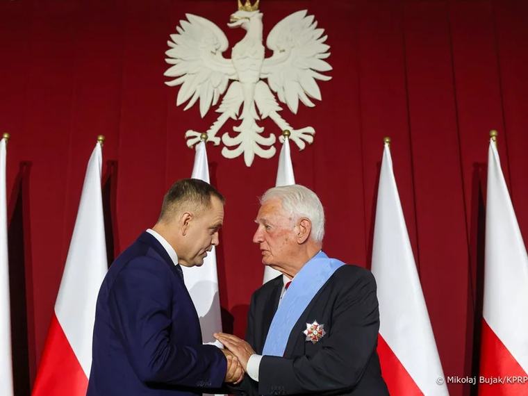 Krzysztof Wyszkowski odznaczony Orderem Orła Białego