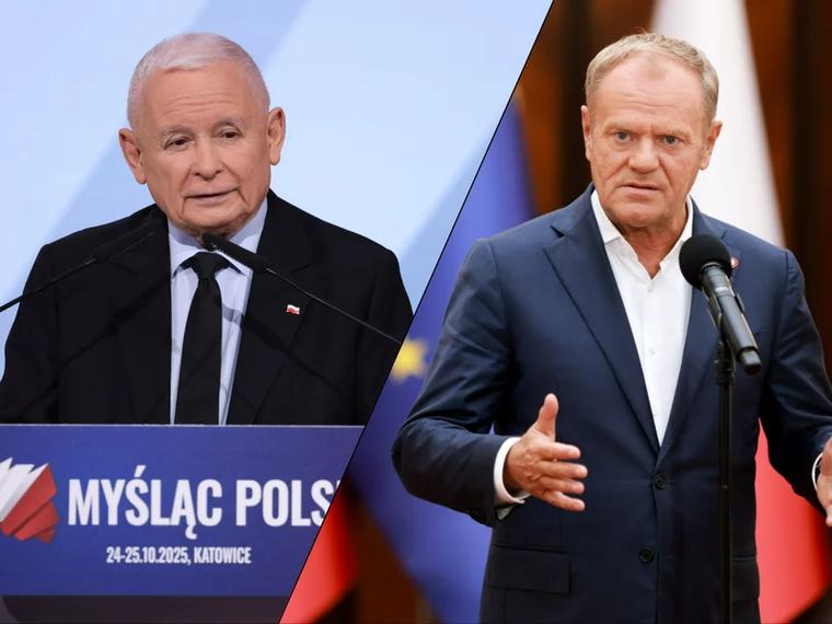 Kaczyński odpowiada na zaczepki Tuska. "W tym nie ma ani milimetra prawdy"