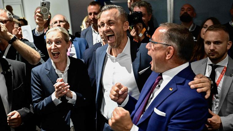• Takie postulaty ma AfD. Wyjście z Schengen, "remigracja" i koniec euro