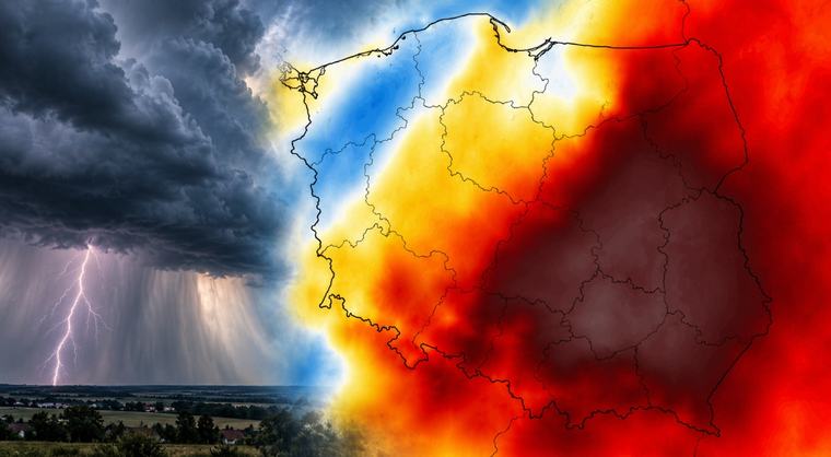 POGODA 34°C w cieniu i potężne burze. Tego dnia babie lato pokaże groźne oblicze