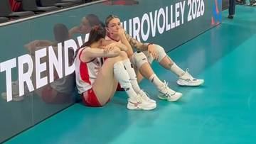 Łzy polskich siatkarek po porażce z Serbią. Medal ME 2026 nie dla Polek (WIDEO)