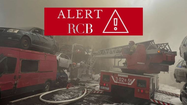 RCB alarmuje w sprawie pożaru na Śląsku. "Zamknij okna i drzwi" 1 min czytania