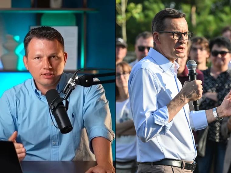 Mentzen zareagował na słowa Morawieckiego ws. dopłat do emerytur dla Ukraińców